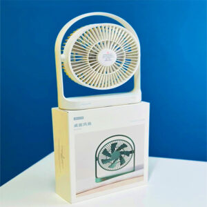 JISULIFE FA19A DC Fan, Run Directly With USB Power From Power Bank Or Solar (Without Battery