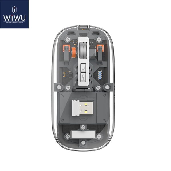 WIWU Crystal Transparent Wireless Mouse