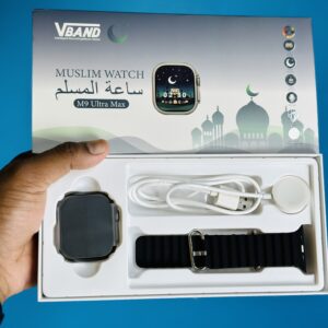 vband m9 Ultra Max muslim smart watch Black 2 1
