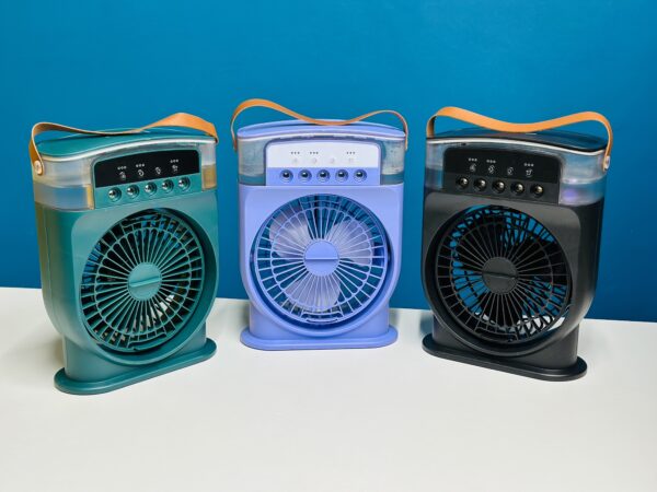 DISNIE Rechargeable Air Cooler Fan With Mist Flow 34