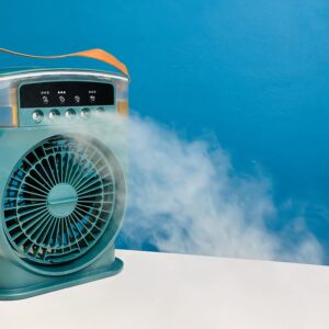 DISNIE Rechargeable Air Cooler Fan With Mist Flow 54