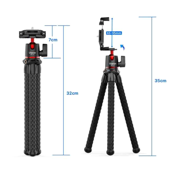 Ulanzi MT11 Octopus Tripod for DSLR Camera & Smartphones Price in Bangladesh