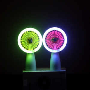 Mini Pocket Rechargeable Fan with Light